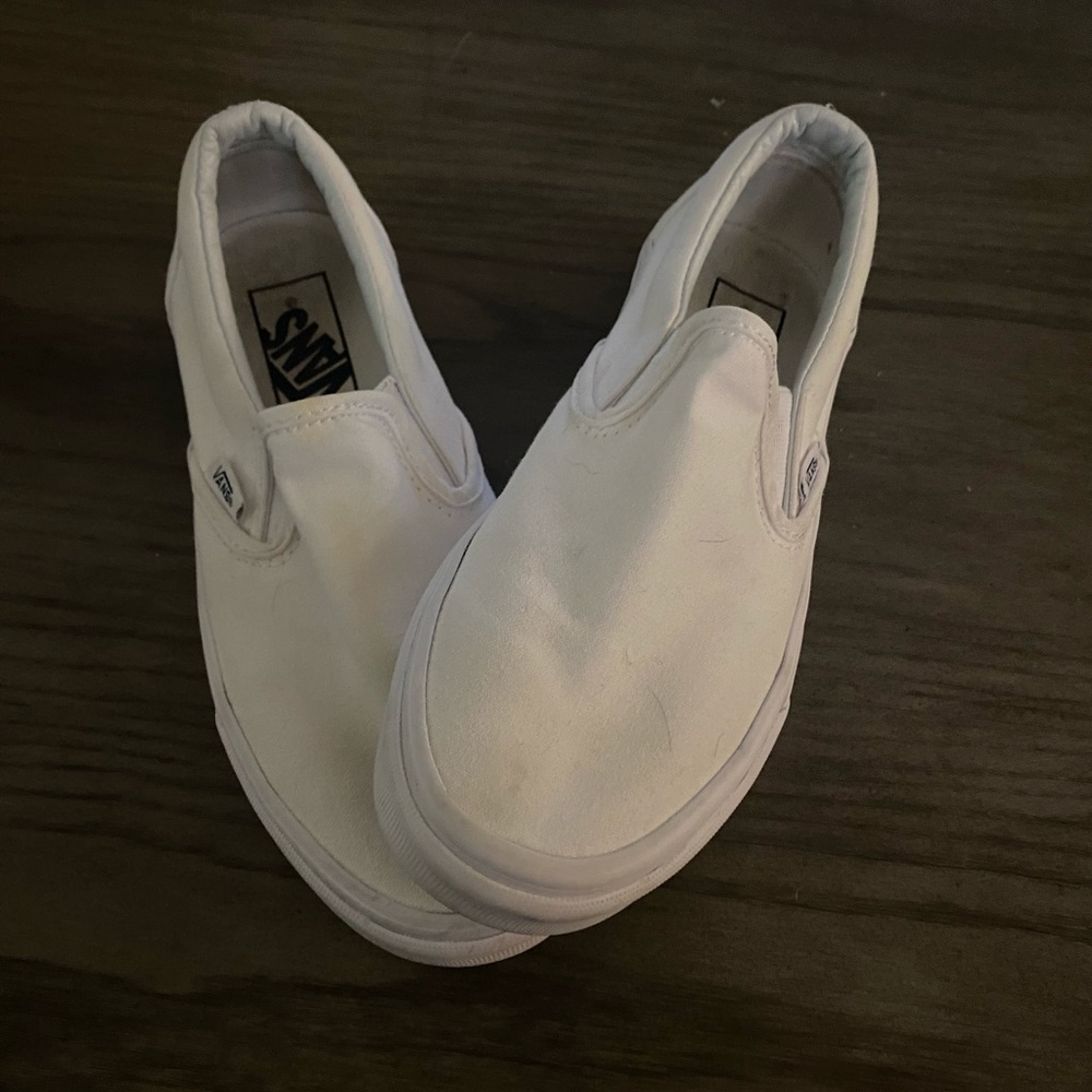 Women’s White Vans size 6.5